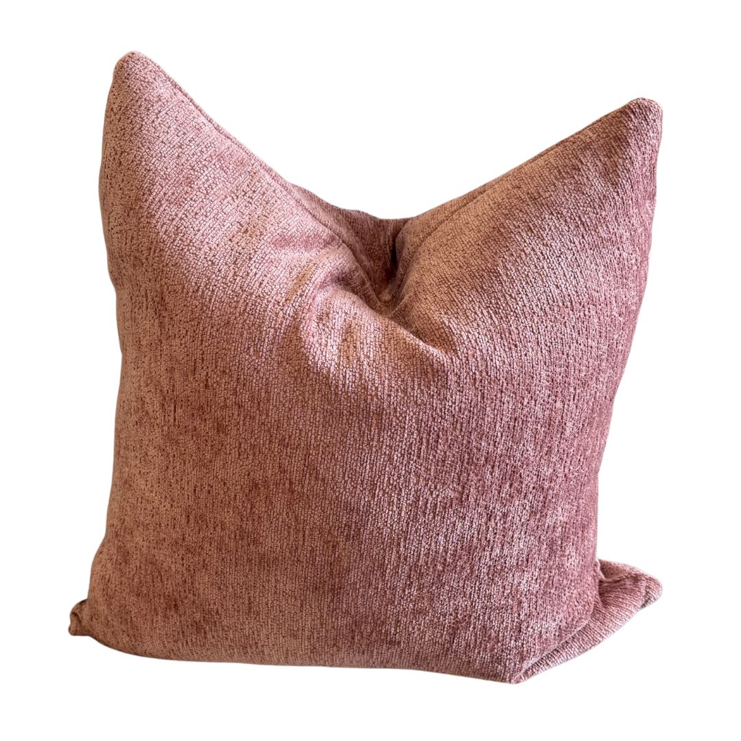 Dark Pink Velvet Pillow