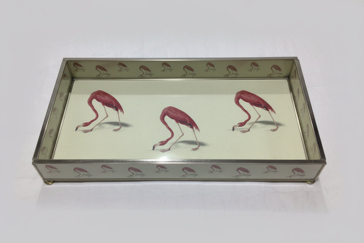 6x12 Tray Flamingo