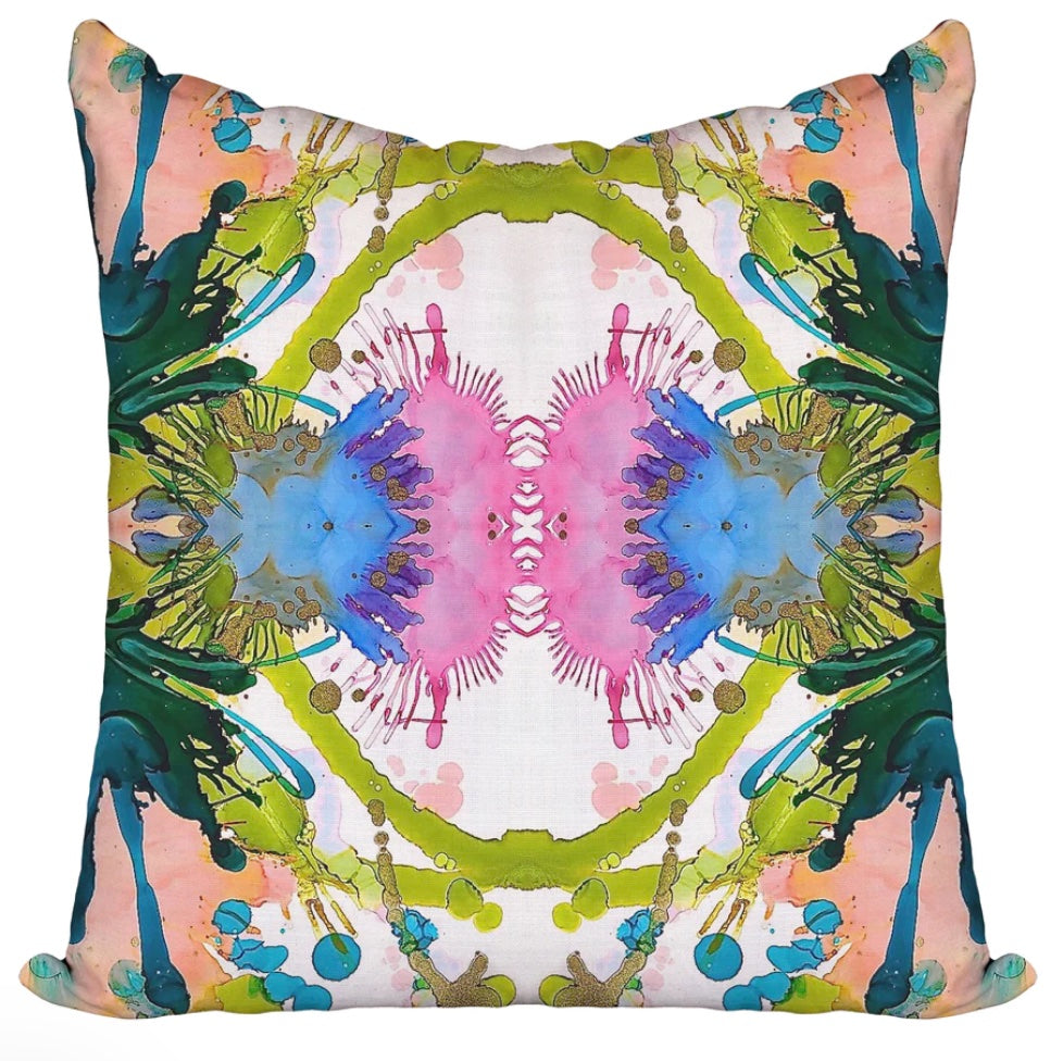 Carnevale Linen Full Wrap Pillow 18x52