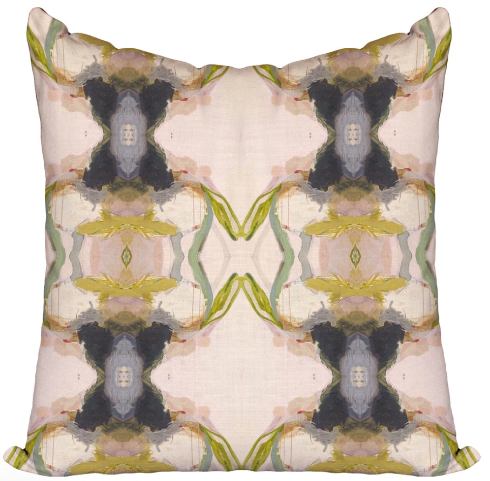 Crisscross Applesauce Linen Pillow 14x22