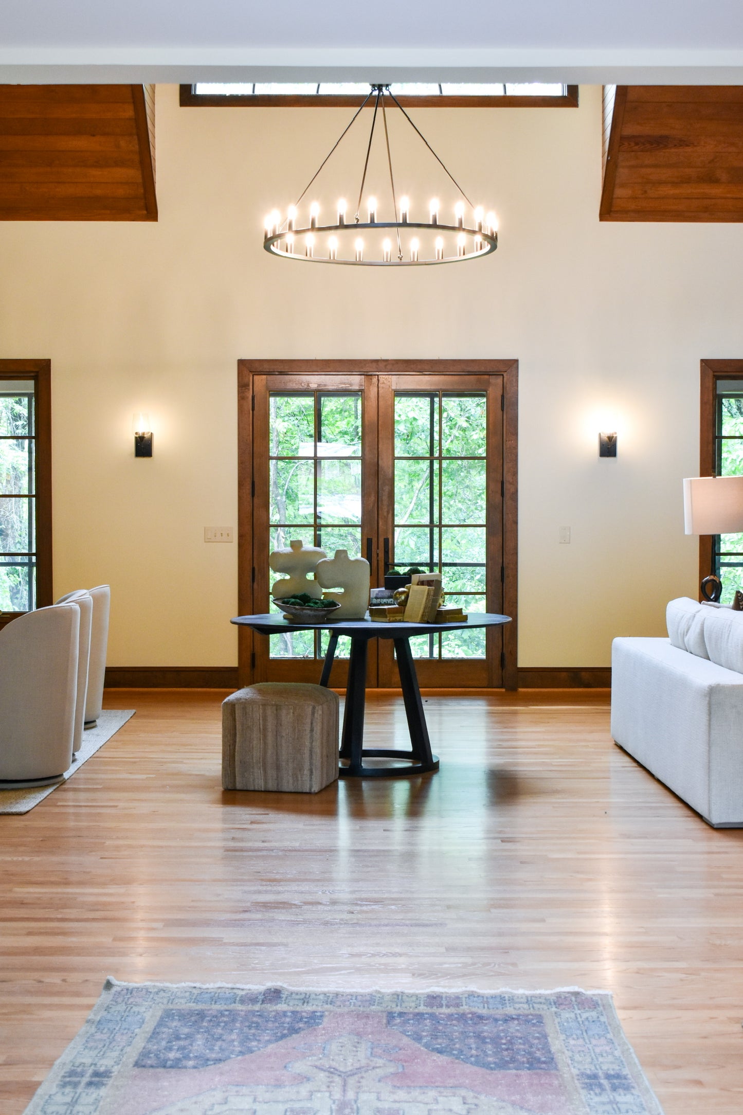 Mango Wood Table, Black