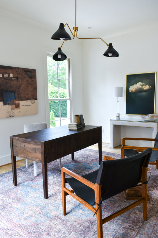 Larry Leg Dining Chair 25 - Glacier