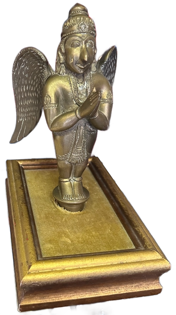 Deva Deity Gold Statue