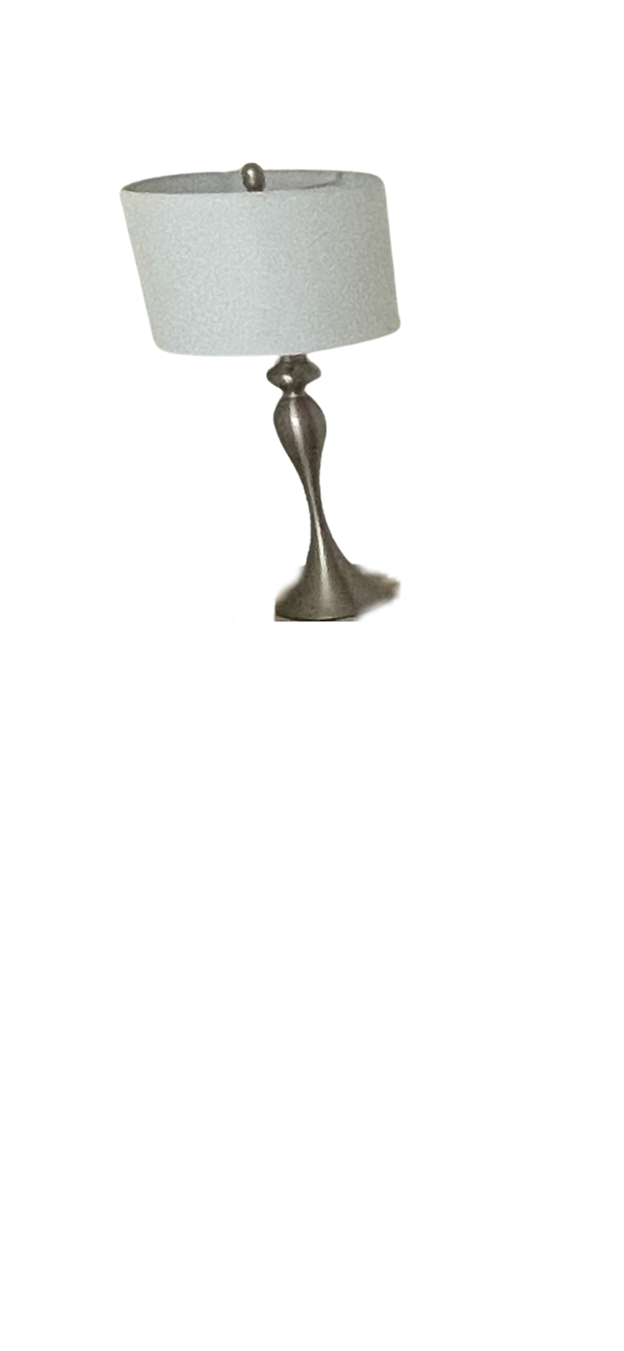 Figure Silver Lamp