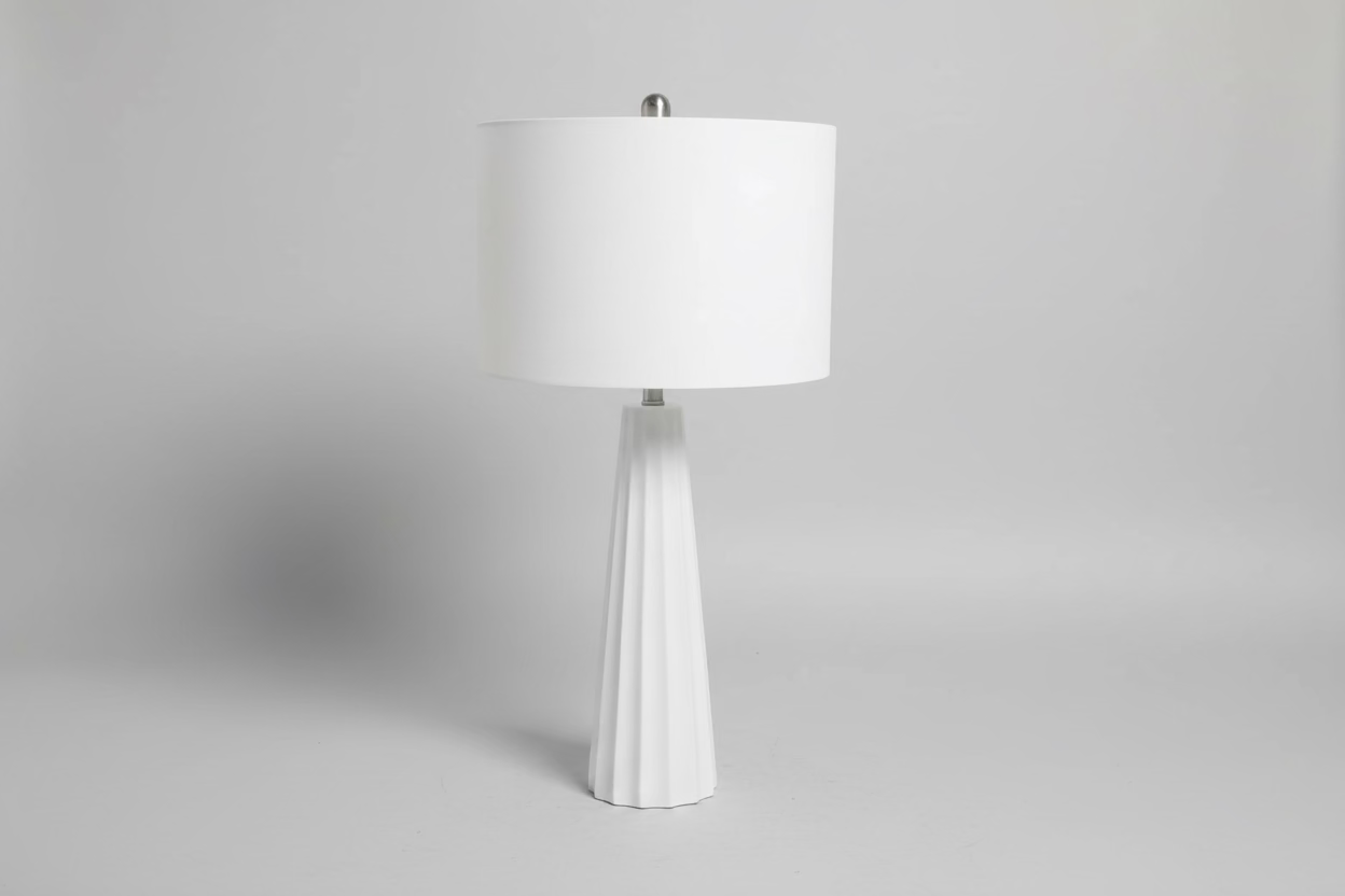 Dorian Table Lamp White