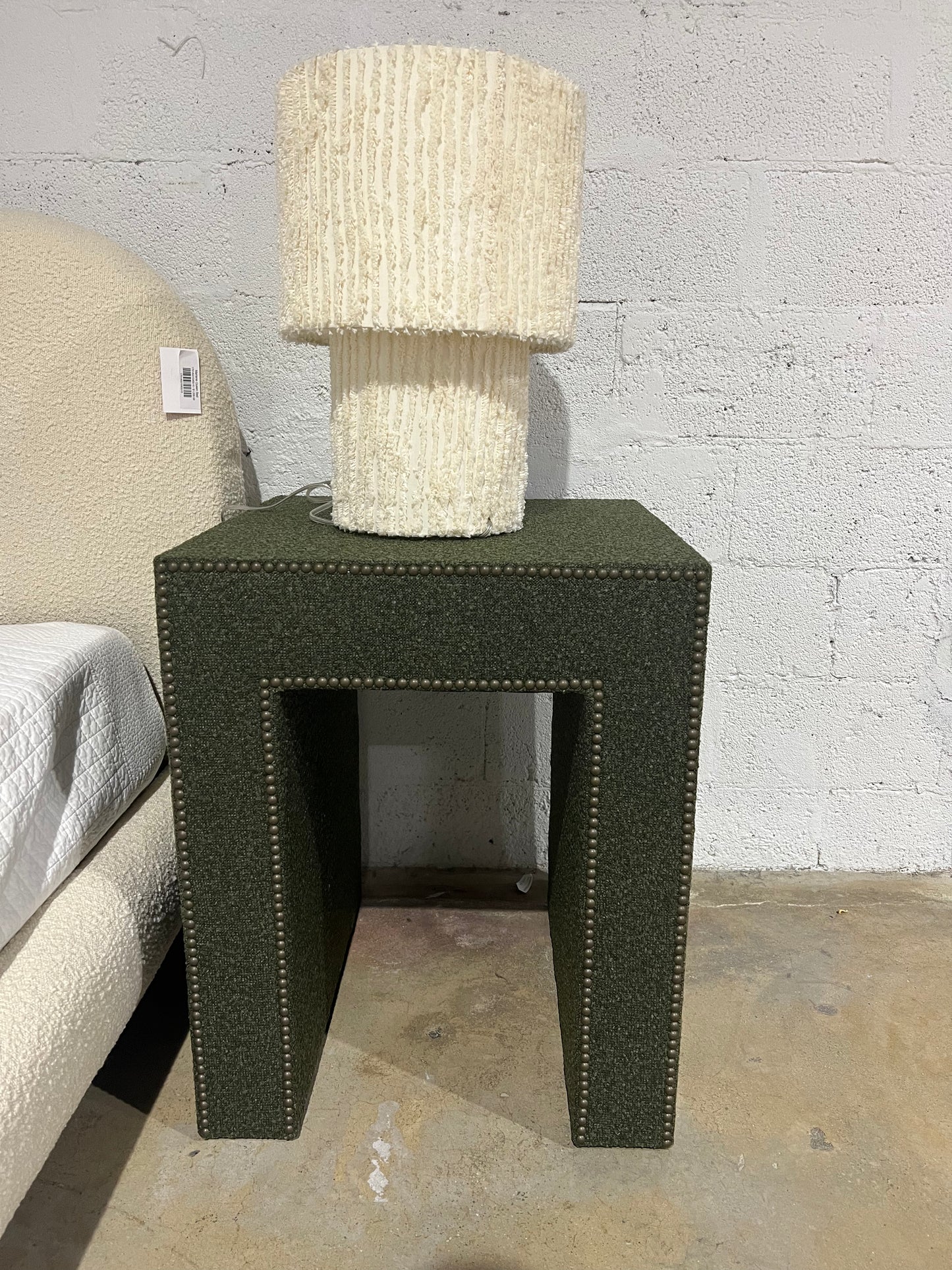 HB Side Table - Indus Kelp/Antique Brass