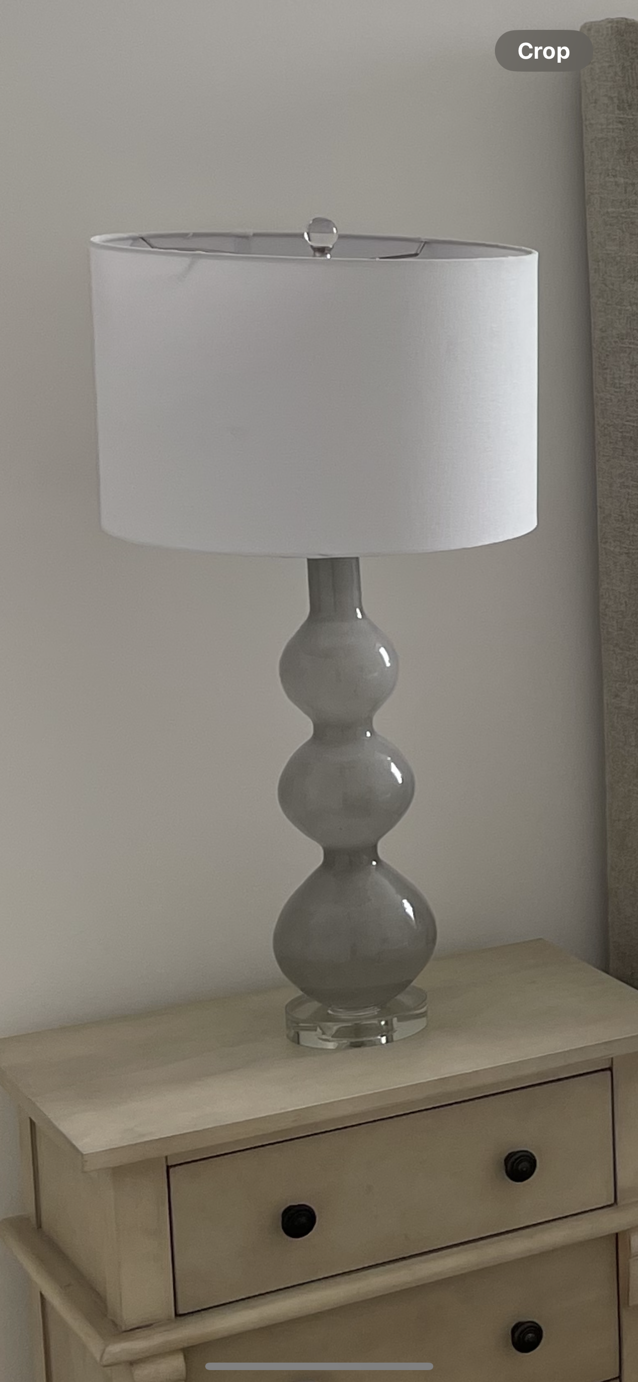 Cerulean Ball Lamp