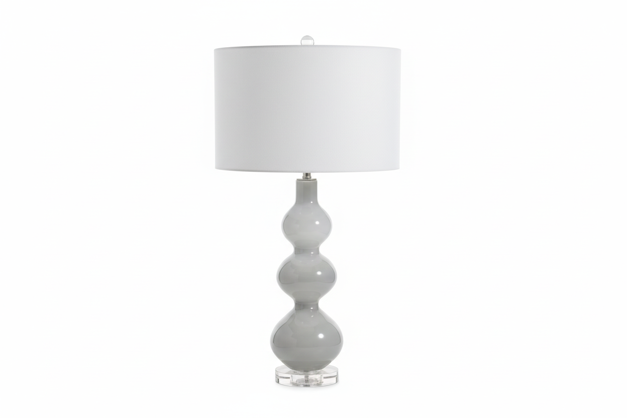 Cerulean Ball Lamp