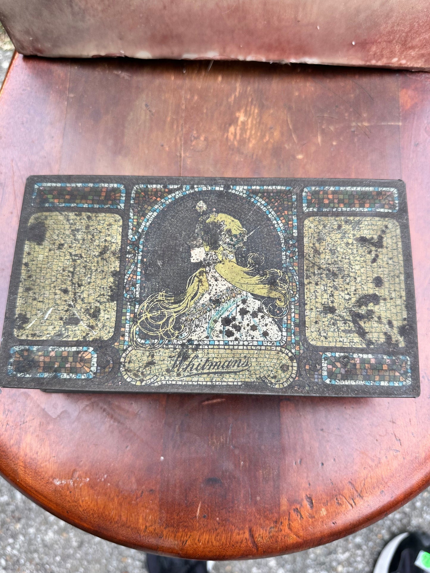 Vintage Tin Chocolate Box