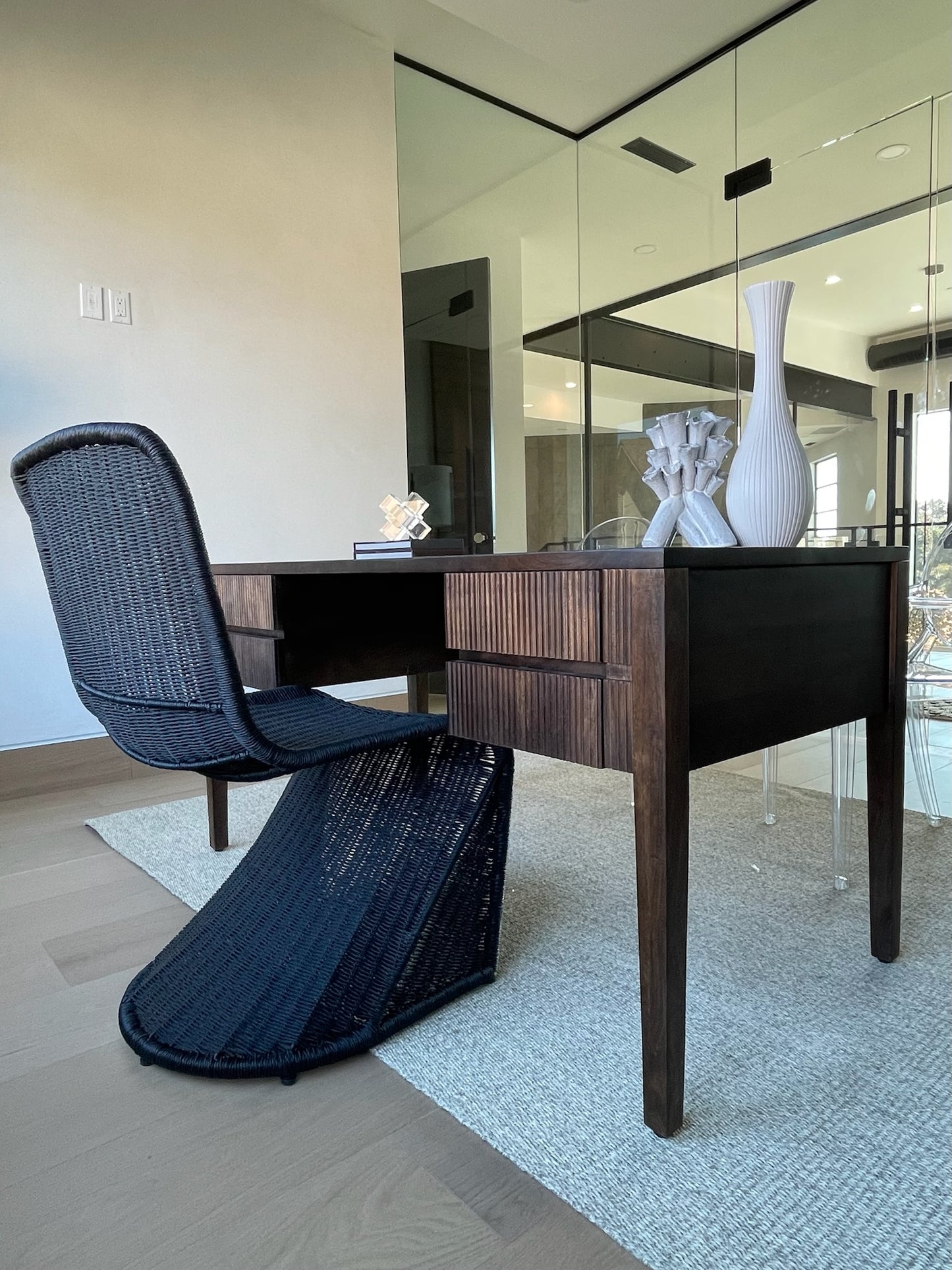 Ellen Indoor/Outdoor Dining Chair Black