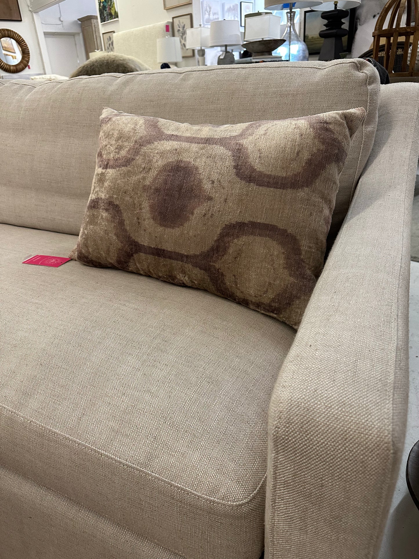 Turnip in Lavender Lumbar Pillow