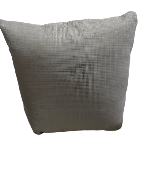 HB Rug Fabric and Grey Pillow