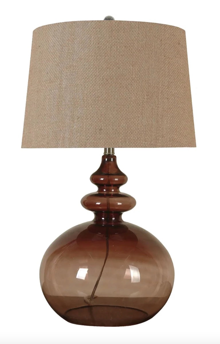 Glass Table Lamp