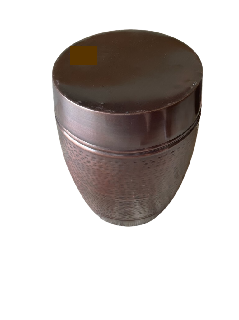 Brushed Brown Accent Table Medium