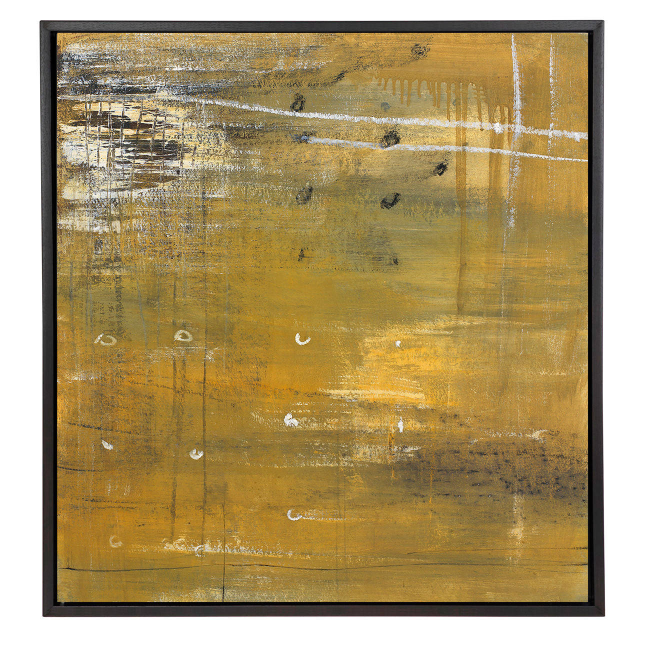 Notches I 22x24 Black Frame Art