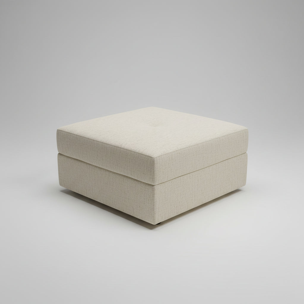 Ottoman Phat Cream 48x48