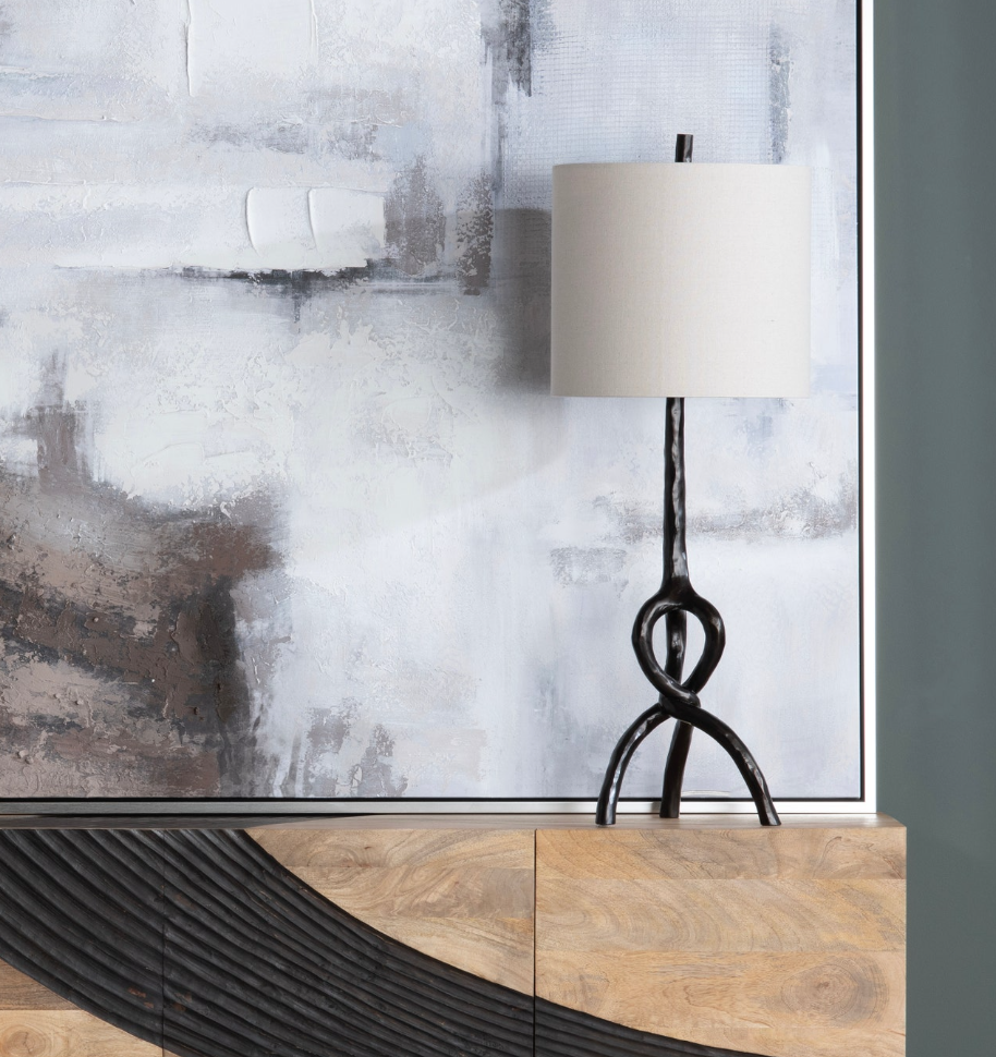 Twisted Root Table Lamp