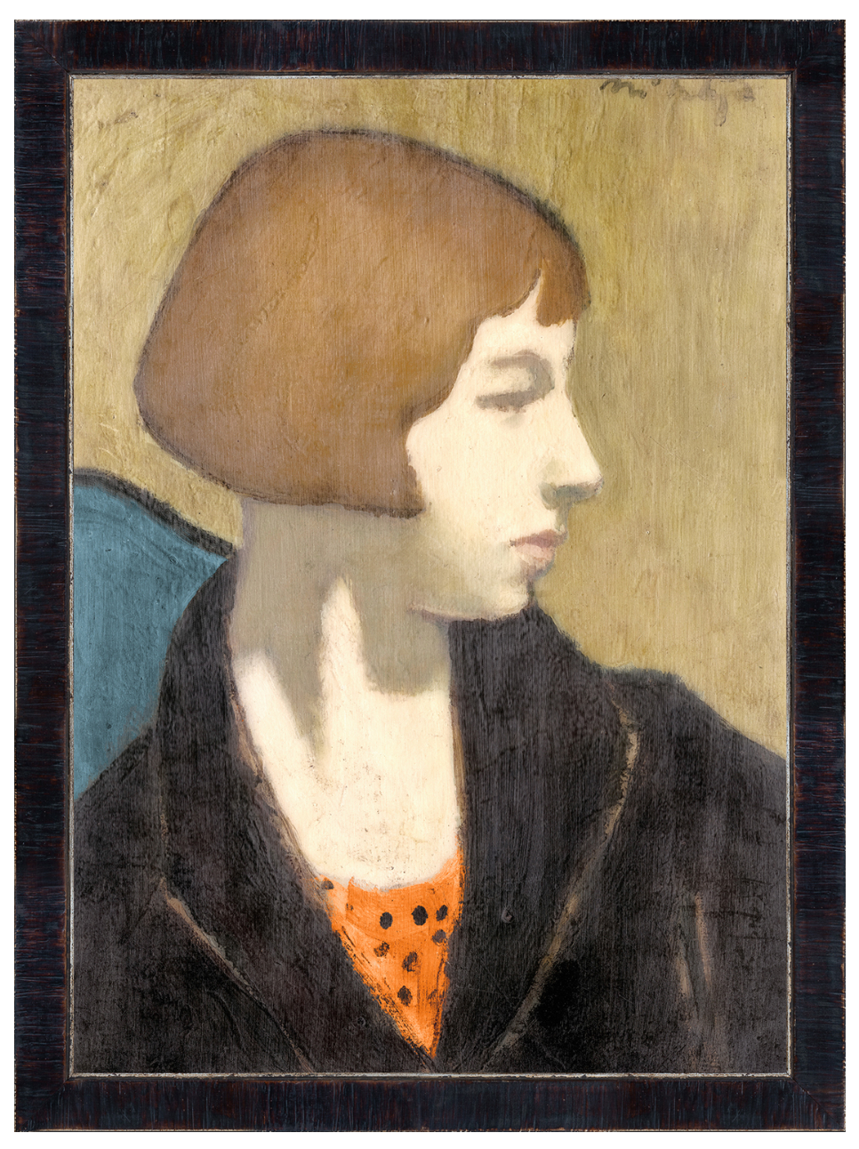 COLLECTION VINTAGE–WOMAN IN BLACK JACKET, 1917 17x23