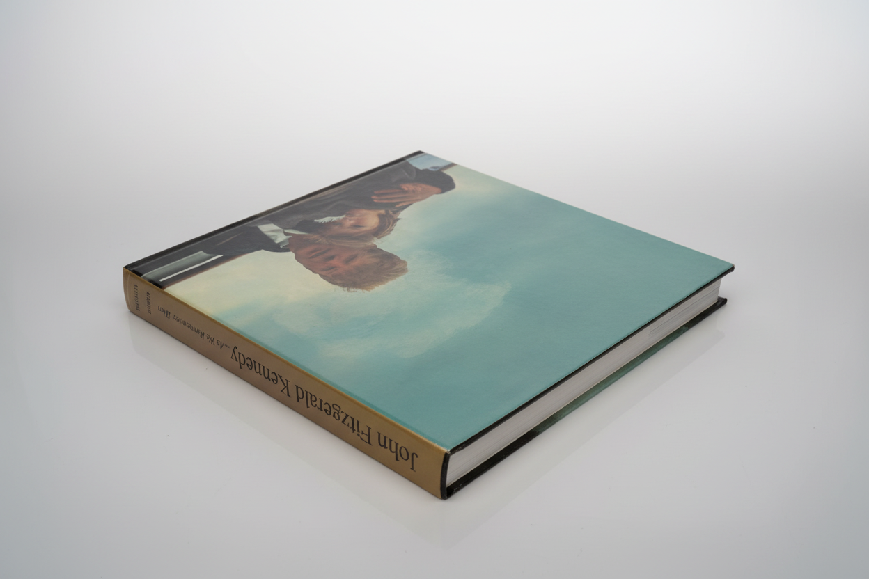 JFK vintage coffee table book and album