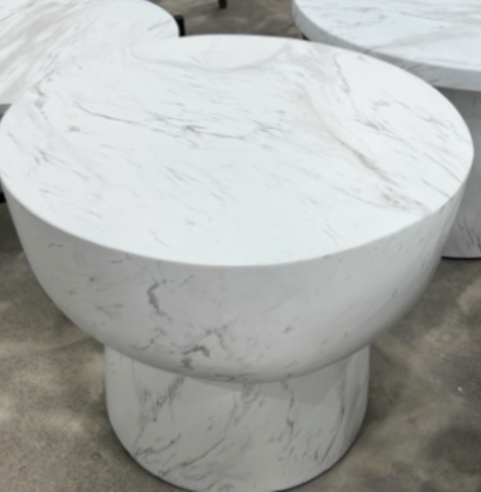 Rao Marble Outdoor Side Table