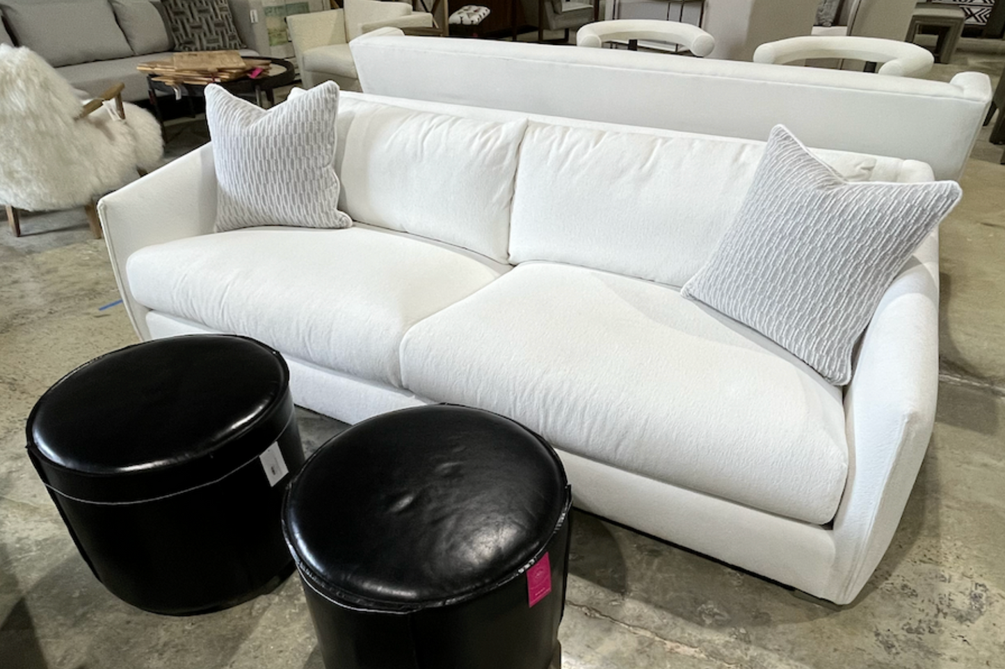 White Outdoor Sofa