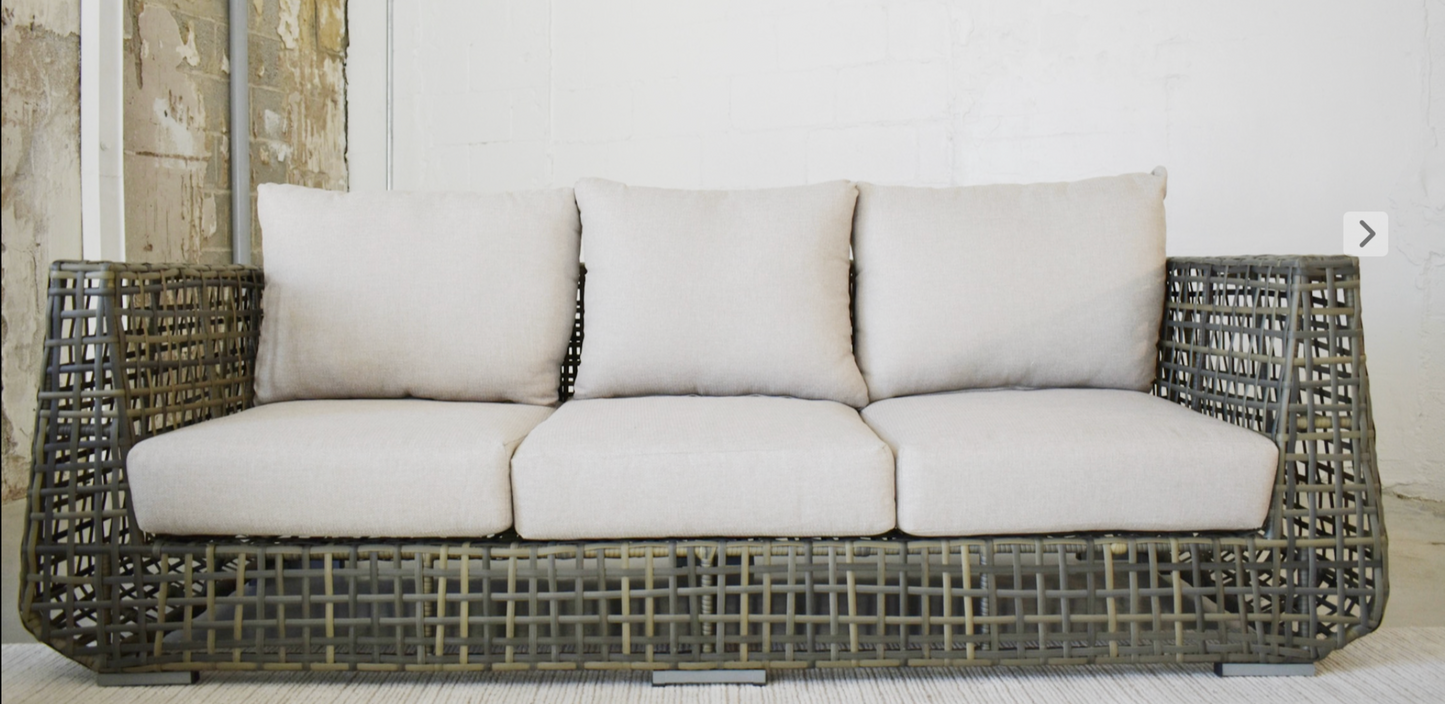 Nola Outdoor 3 Seater Bench