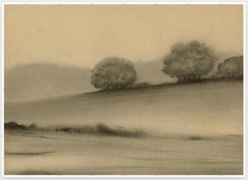 Arboreal Study I 14 x 10