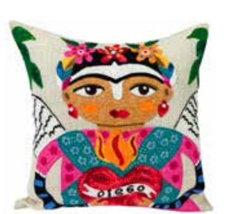 Frida Diego Pillow 18x18