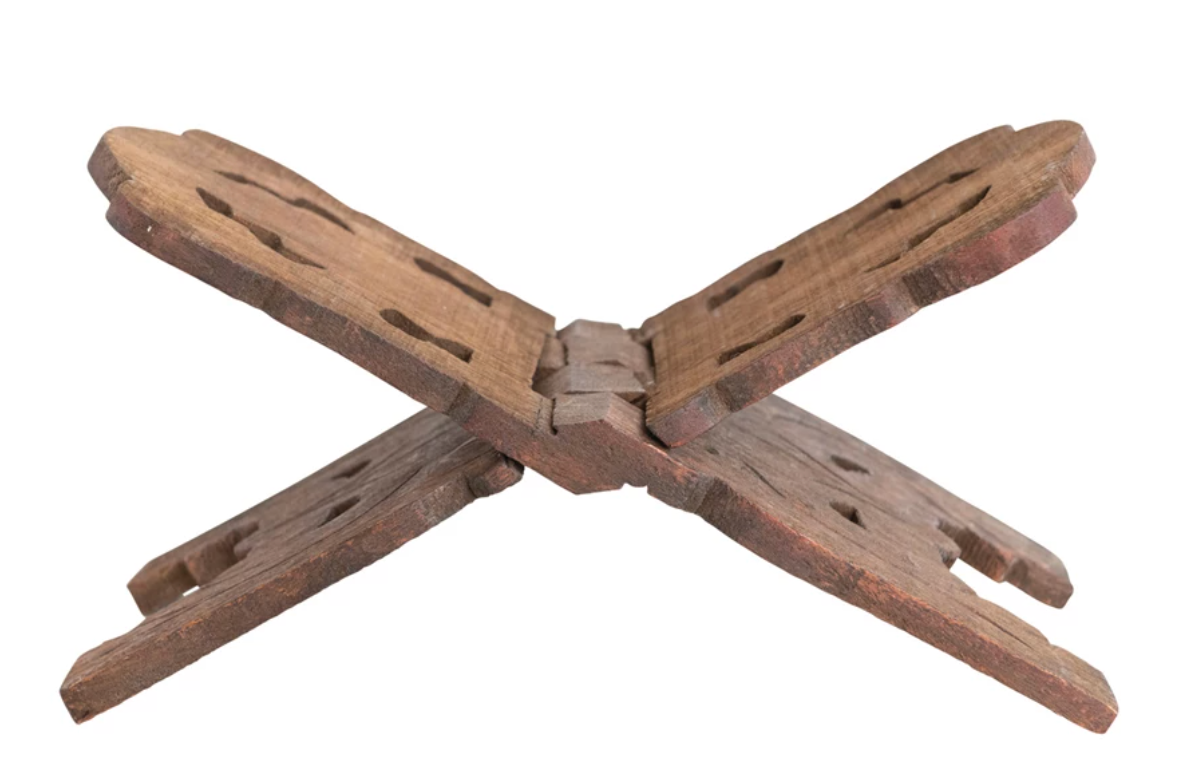 Reclaimed Wood Book Holder