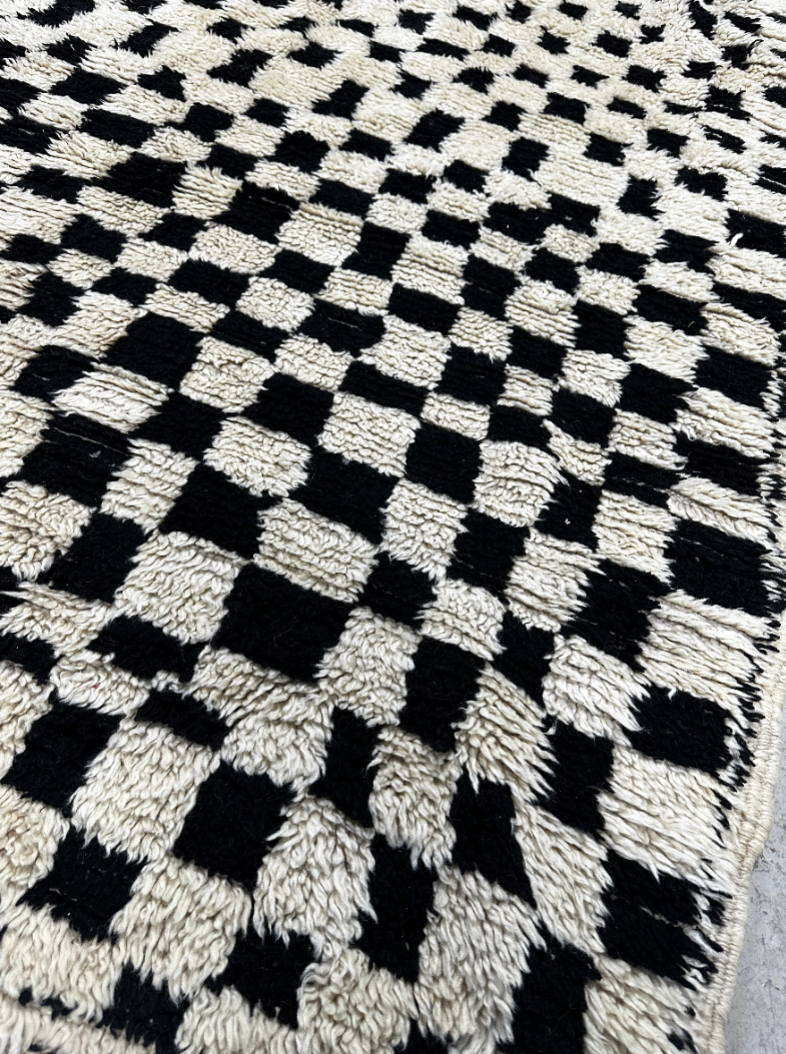 Morroccan Rug Checkered 11x5