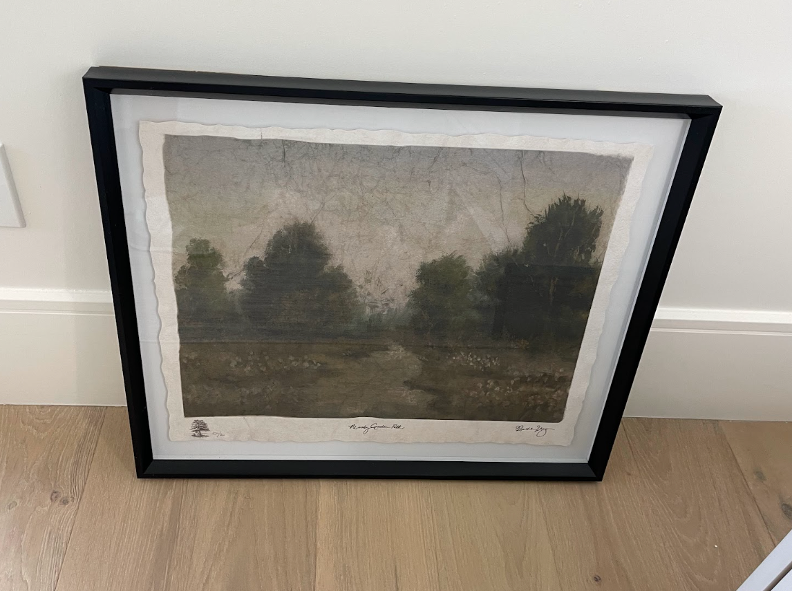 Camilla Landscape in Black Frame