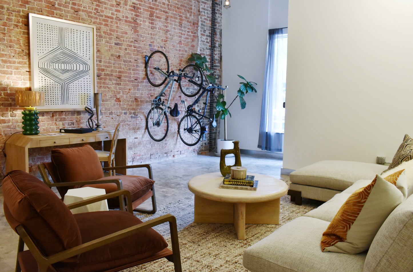 40"x53" Tribal Pattern III w/ Classic Gold Keystone Frame Art