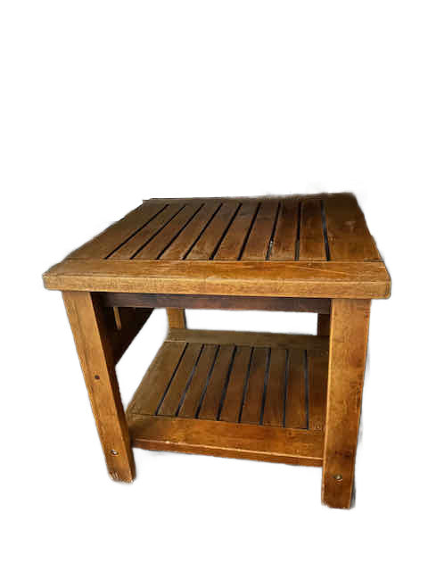 Wood Side Table