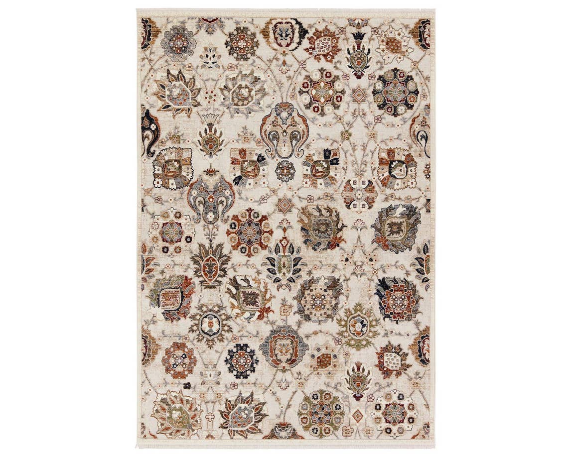 White Zefira Althea ZFA20 Rug 8'x10'6"