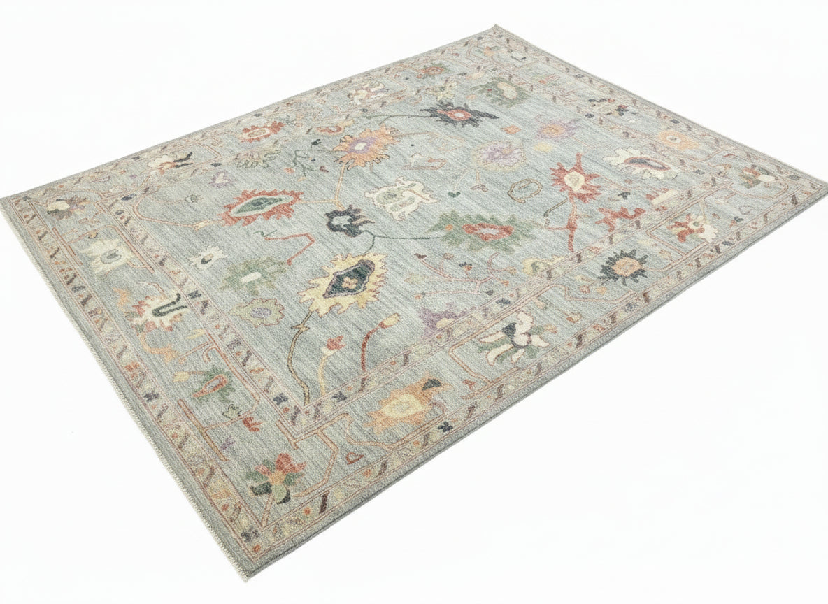 Pastel Oushak 8'3"x9'10" Rug