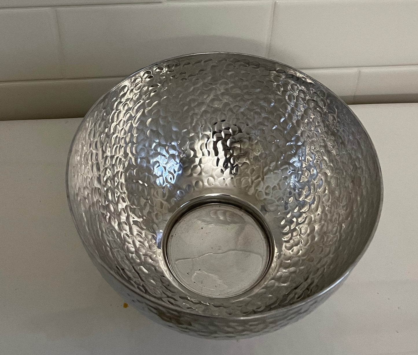 Small Hammered Metal Bowl