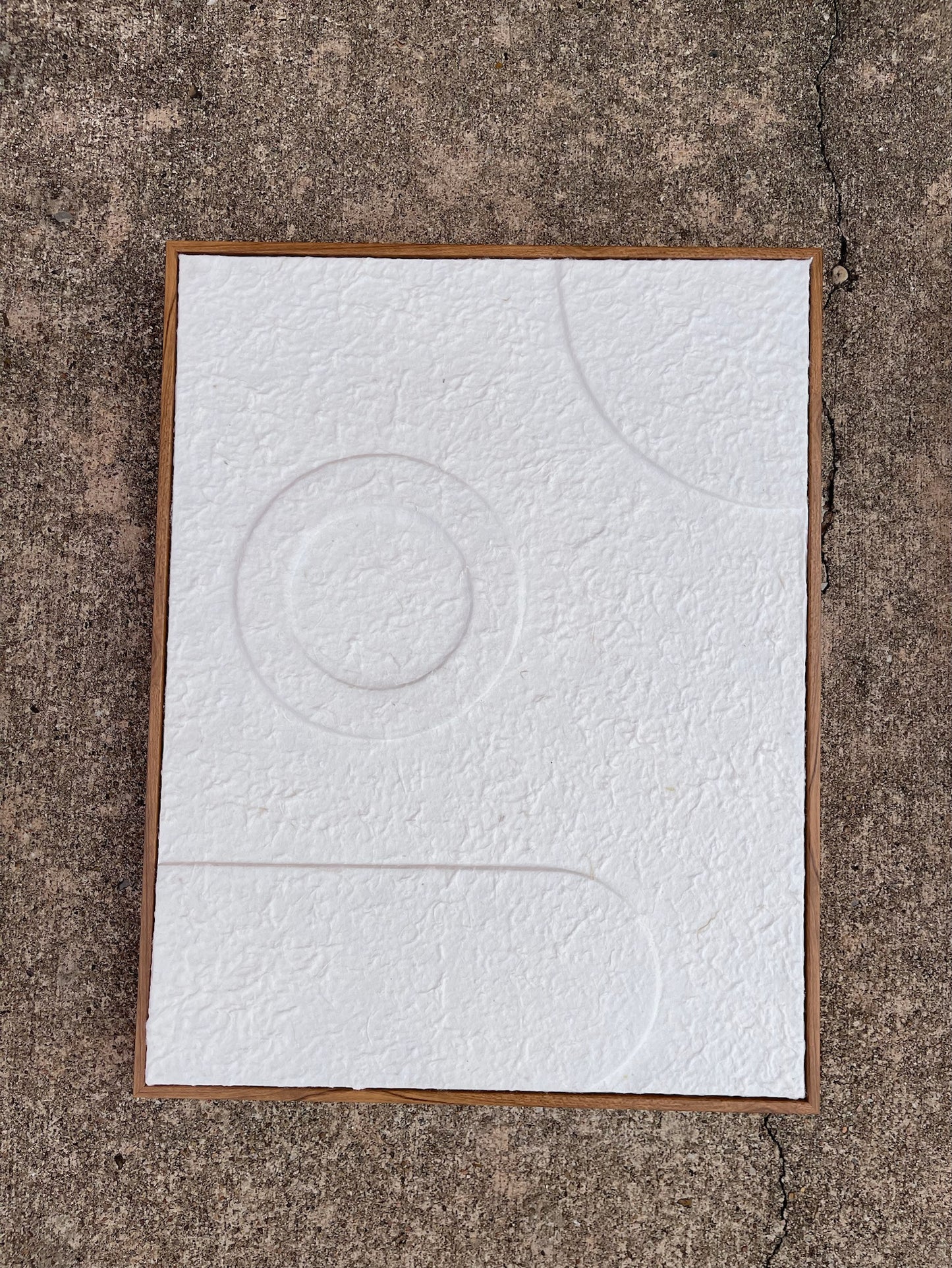 14”x18" Framed White Art 4