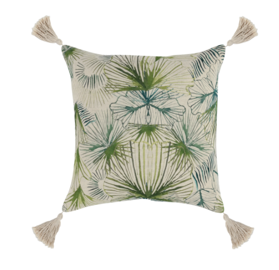 Caio Green Natural Pillow