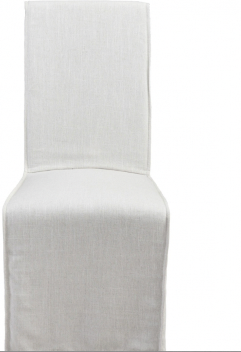 Jordan Upholstered Dining Chair White