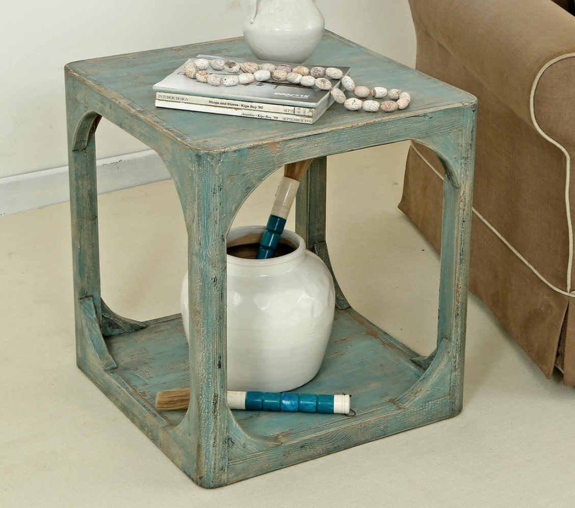 Peking Ming Square Side Table