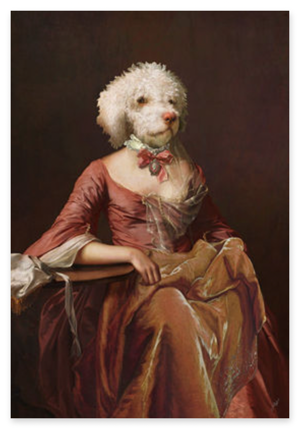 Lady Barkley Art 24"x35"