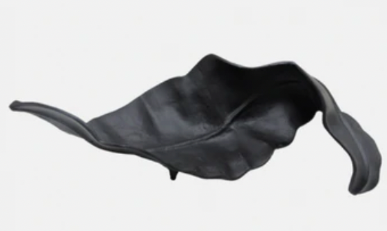 Metal 22 Curled Leaf