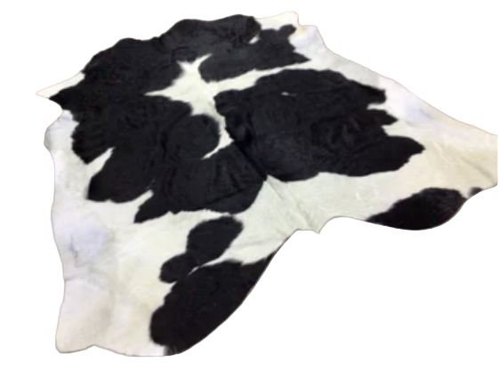 Black & White Cowhide Rug