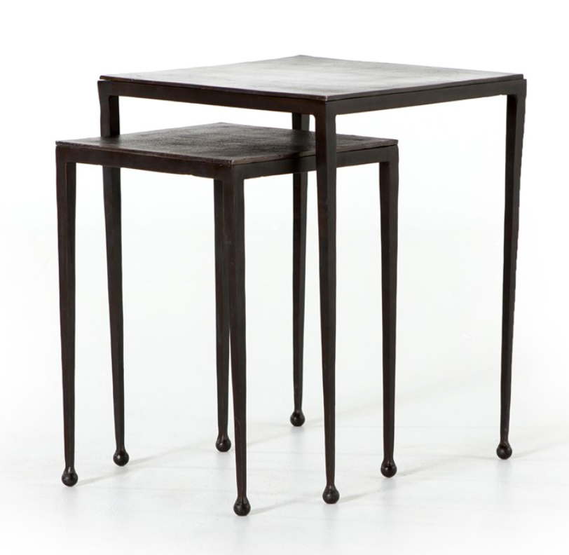Dalston Nesting Table Large - Antique Rust