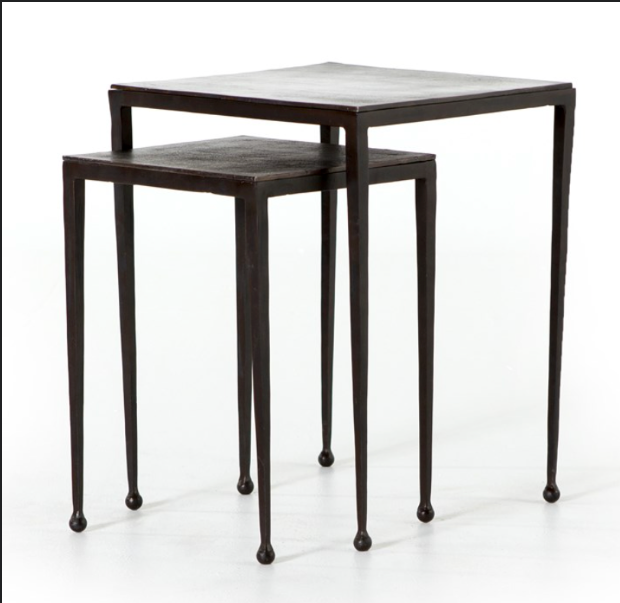 Dalston Nesting Table Small - Antique Rust