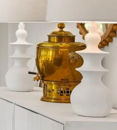 Vintage Brass Somovar 70's