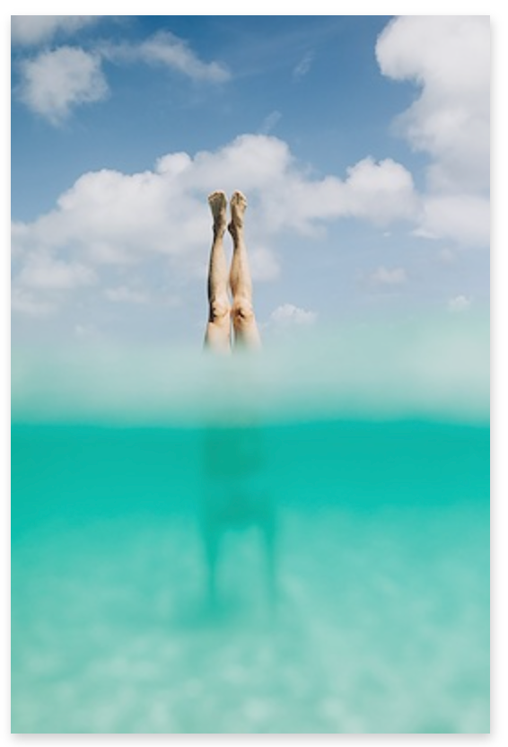 Feeling Happy Upside Down 40x60