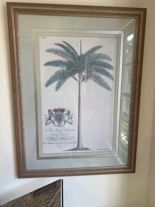 Vintage Palm Plate IV