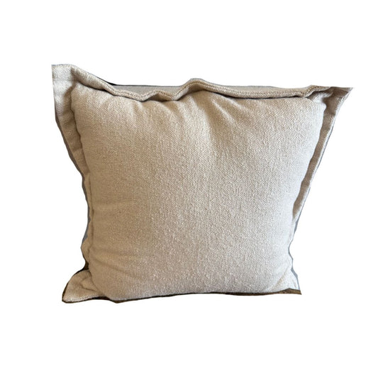Tan Pillow with Tan Edge