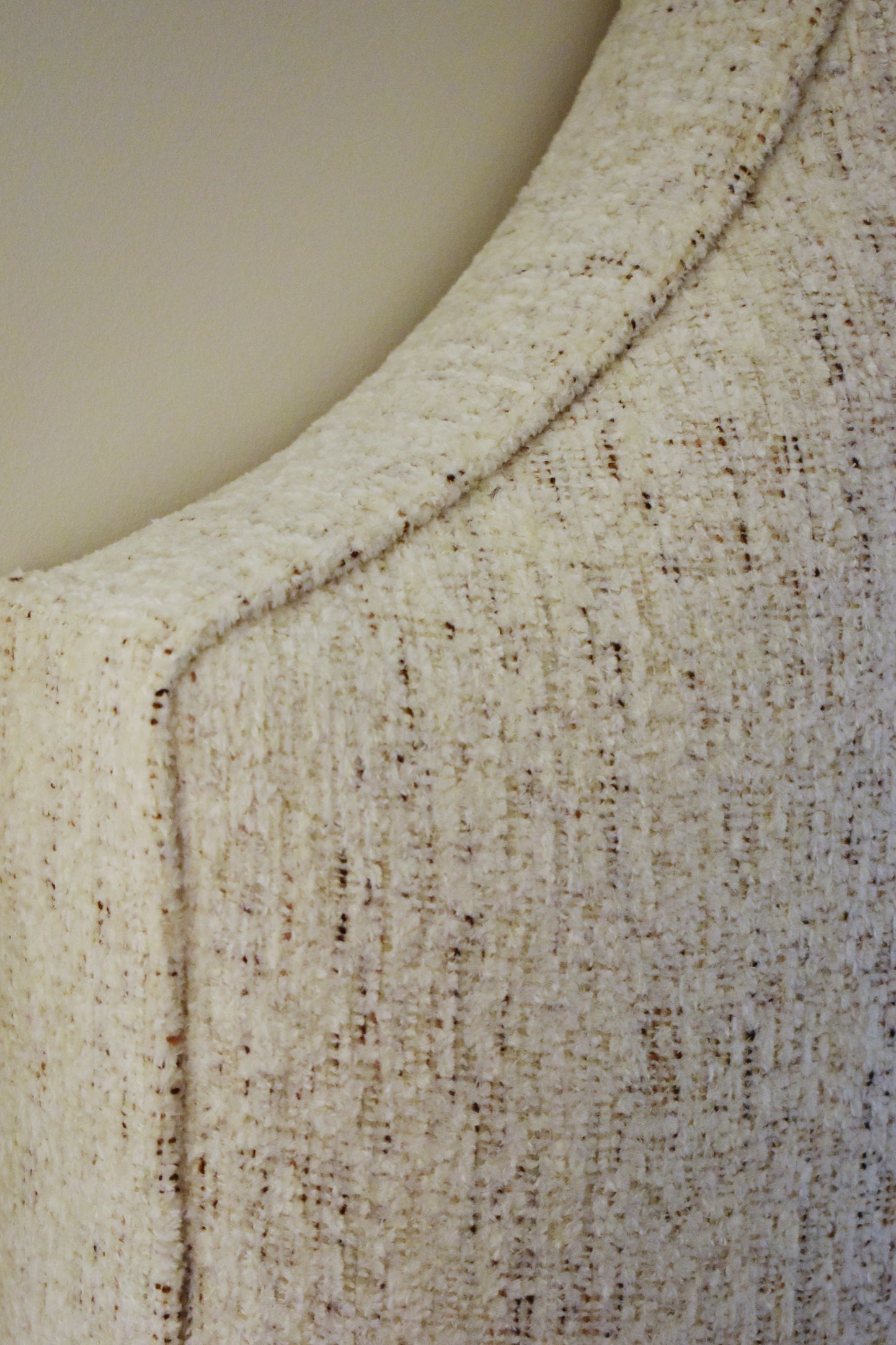 Upholstered King Bed - Phat Cream